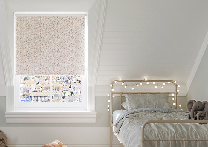 Poppy Field, Rose Gold - Twist&Fit Roller Blind - Image 3